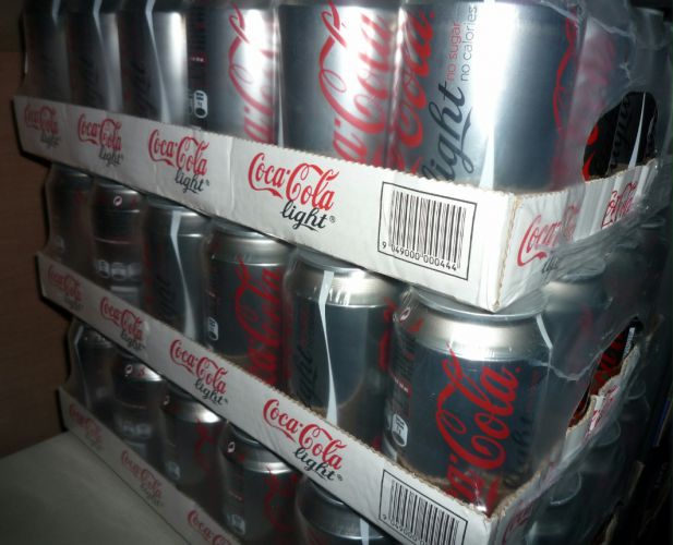 Coca-Cola light 24x33cl boîtes Image