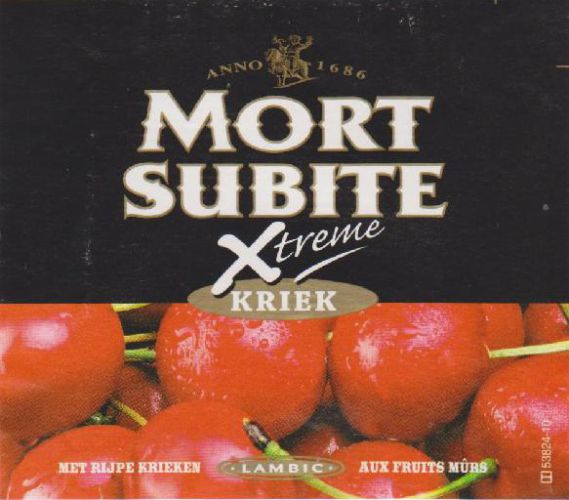 Mort-Subite kriek Xtrême 20L Image